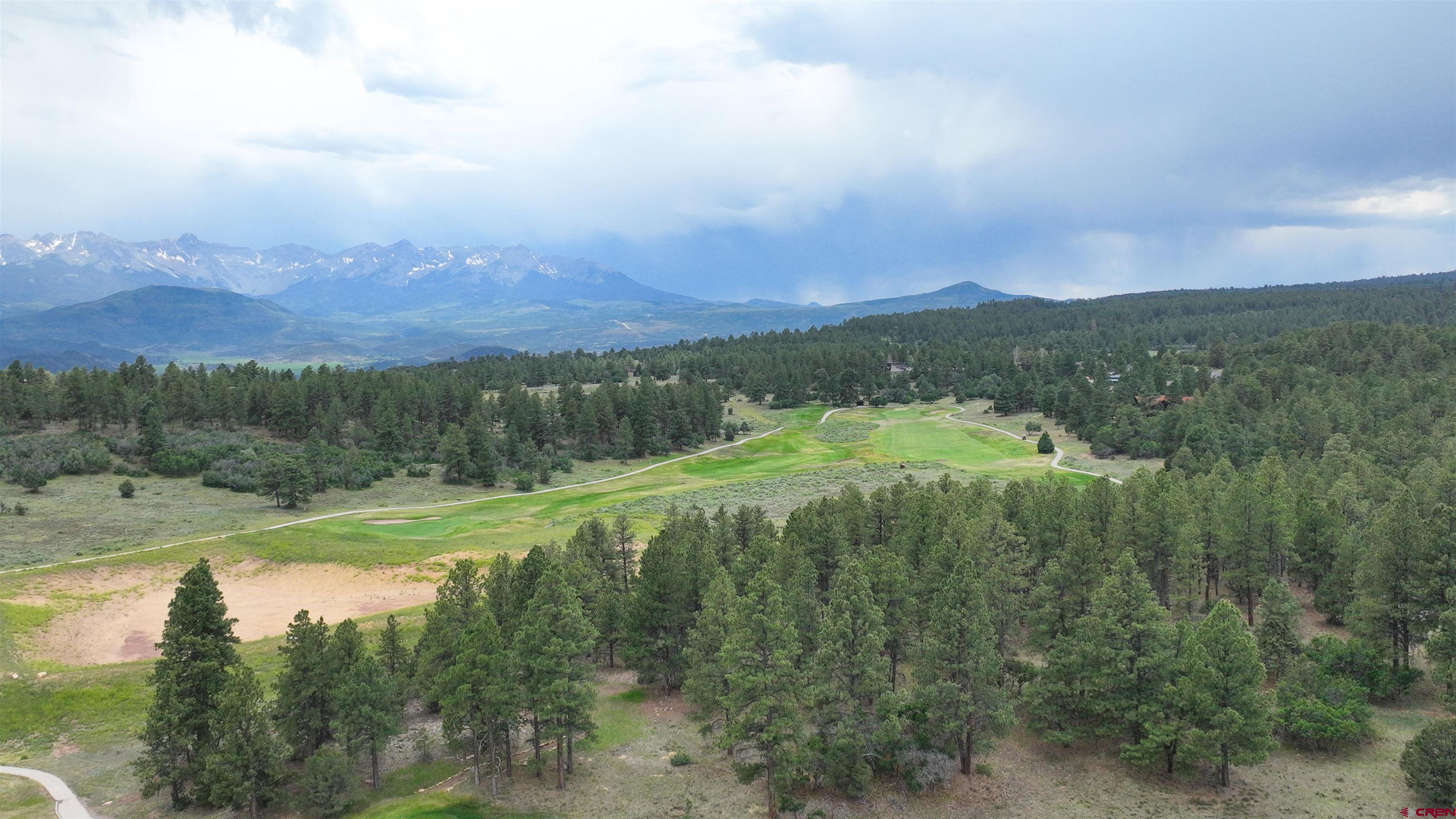 68 Marmot Court Ridgway, CO 81432 - Photo 13 of 22 a view of a city with lush green forest