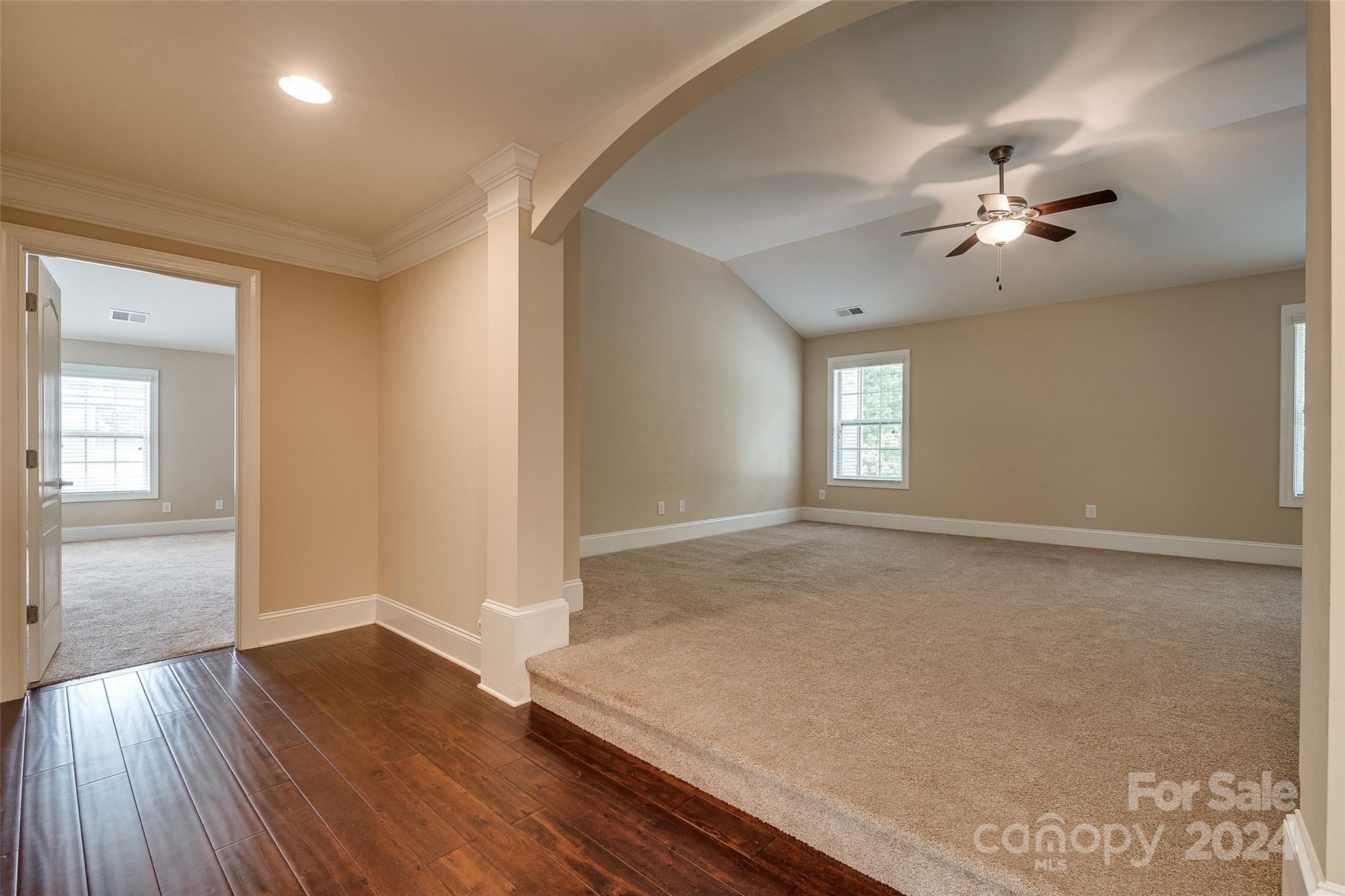 13021 Pumpkin Way Drive Mint Hill, NC 28227 - Photo 20 of 41 wooden floor in an empty room with a window