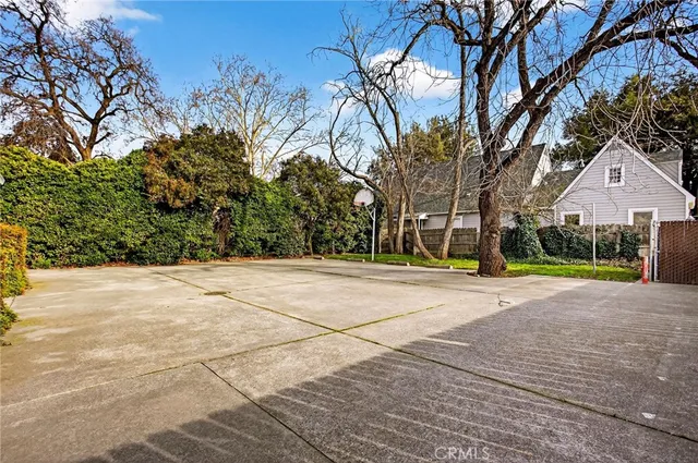 a view of outdoor space yard and basketball court