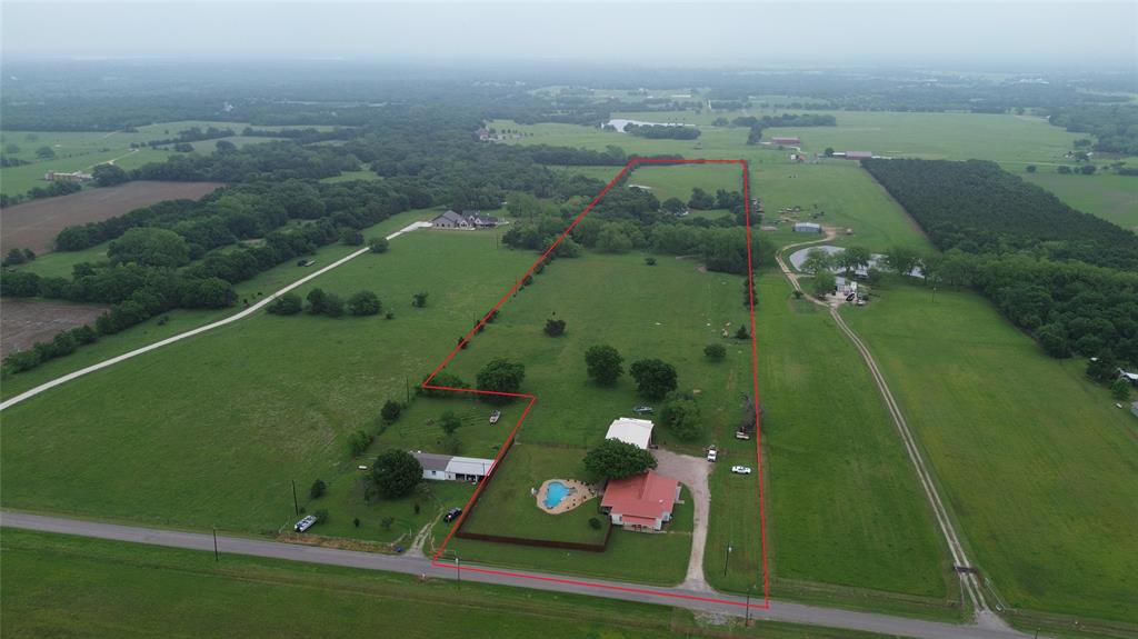 3138 Scarbrough Road Sadler, TX 76264 - Photo 36 of 40 an aerial view of a residential houses with outdoor space
