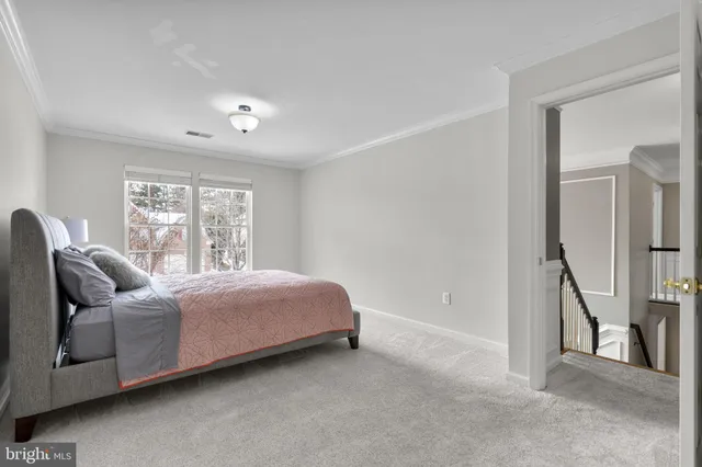 a front view of a house with a yard and potted plants