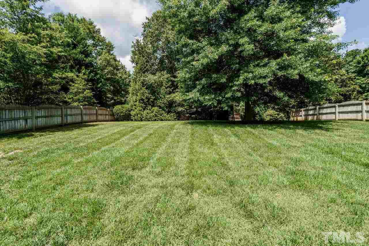 4813 Patton Ridge Court Raleigh, NC 27612 - Photo 29 of 30 a view of a back yard