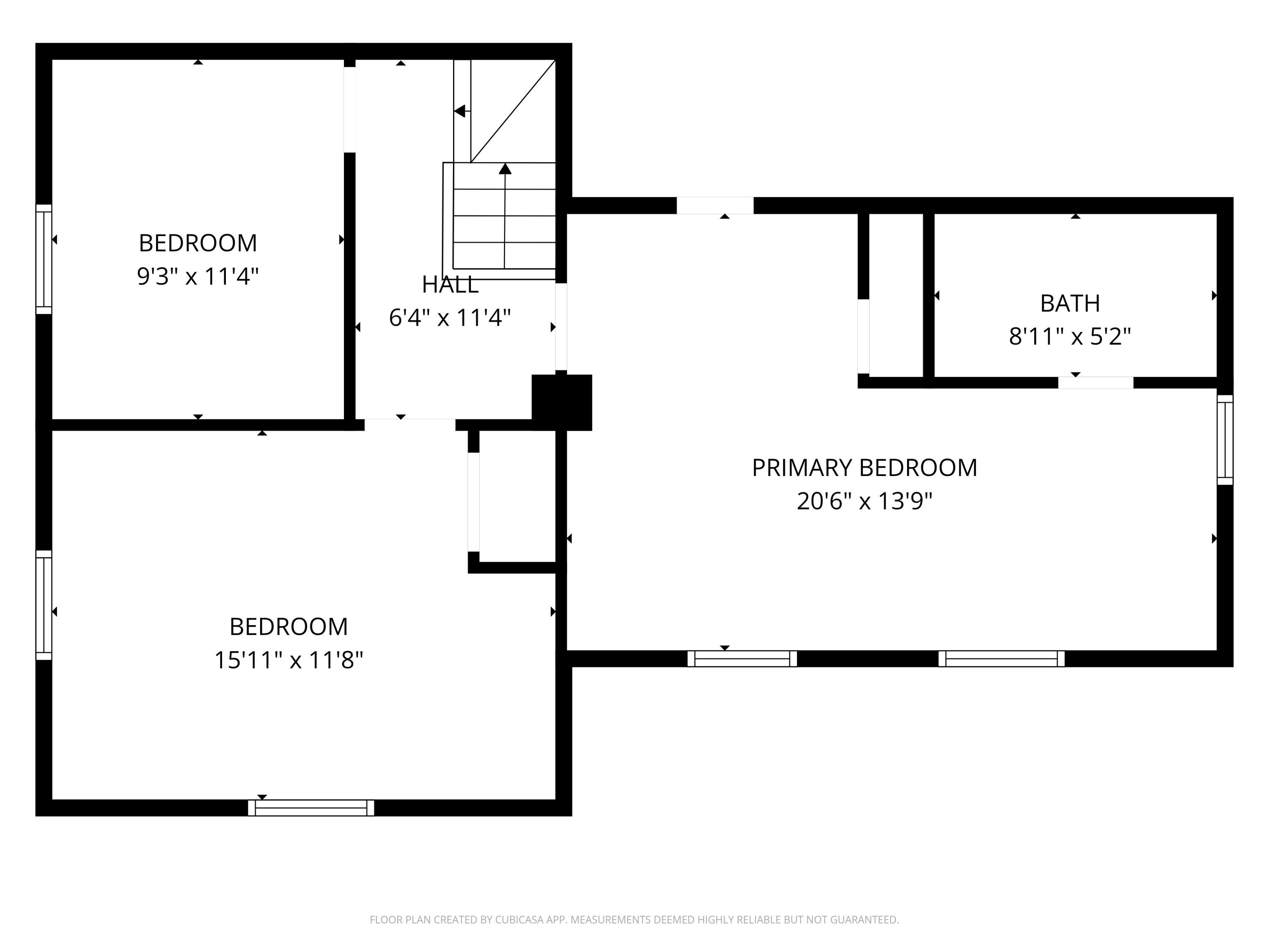 1024 Laurel Street Cadillac, MI 49601 - Photo 27 of 28 2nd_floor_1024_laurel_street_cadillac_wi