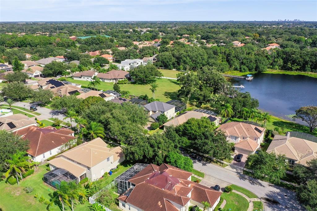 3304 Beazer Drive Ocoee, FL 34761 - Photo 51 of 53 an aerial view of a city with lots of residential buildings