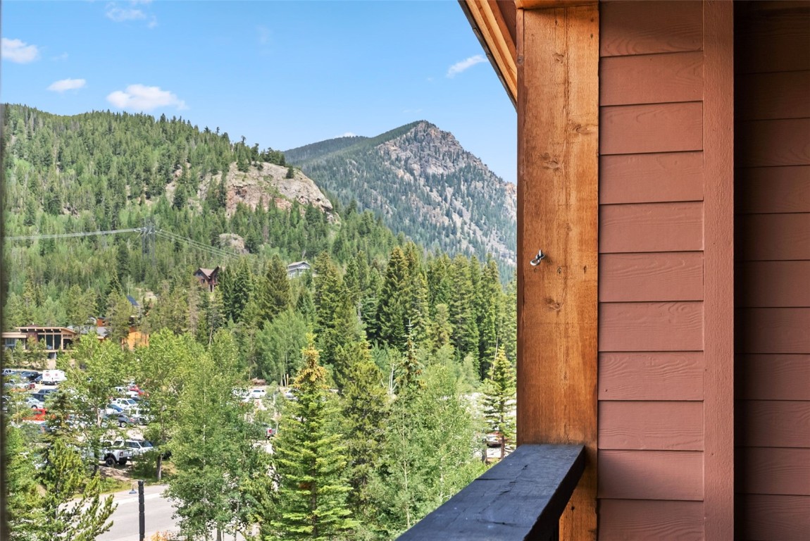 100 Dercum Square, Unit 8386 Keystone, CO 80435 - Photo 28 of 34 a view of a yard from a balcony