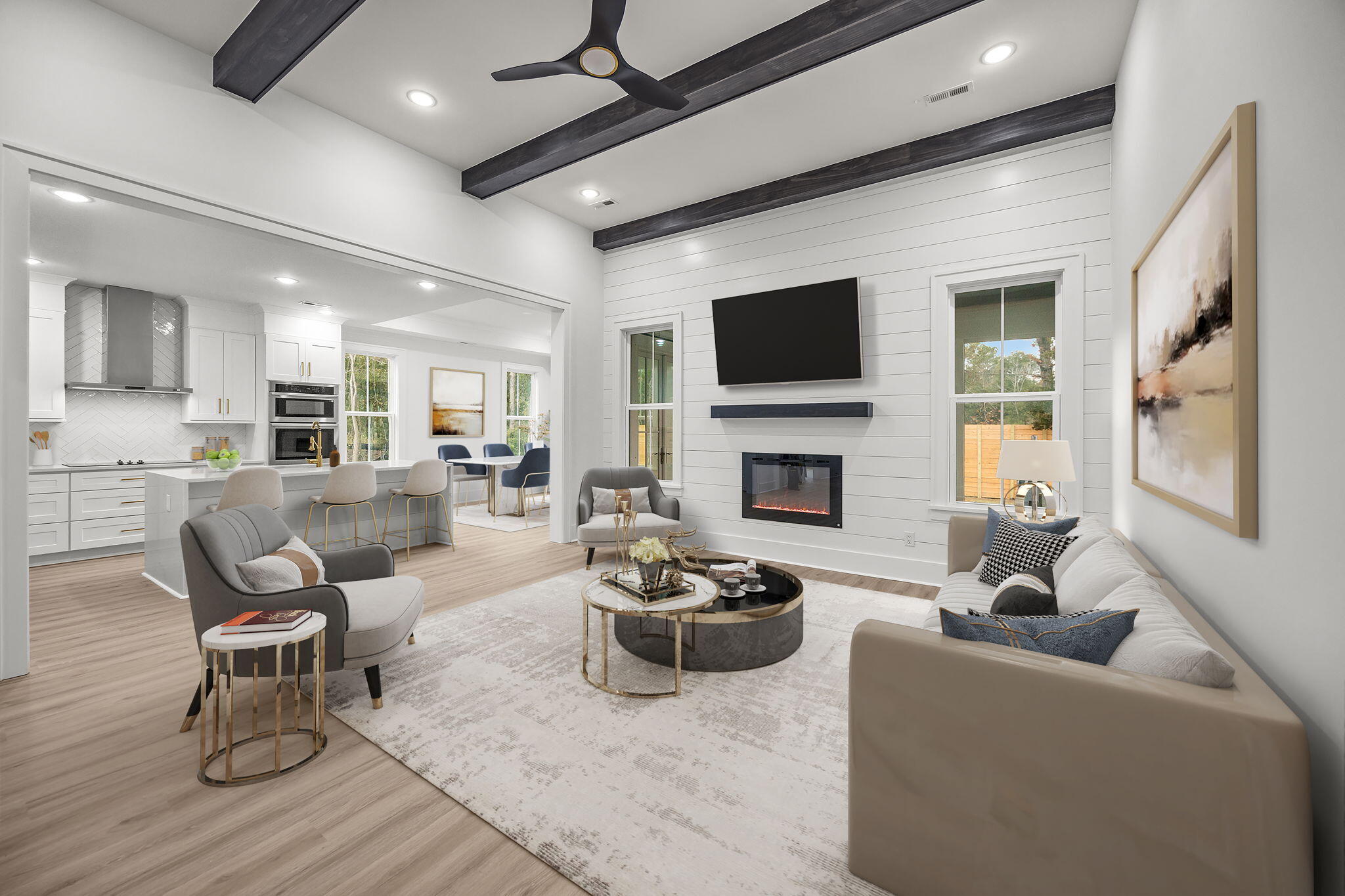 2828 River Road Johns Island, SC 29455 - Photo 8 of 45 family room virtually stage