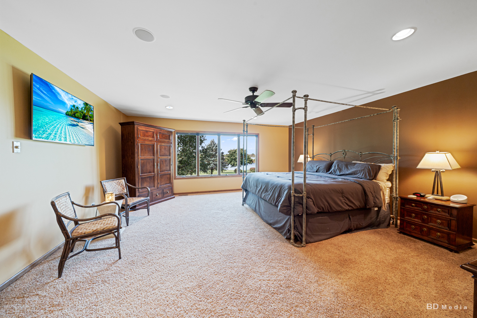 26002 Cambridge Drive Crete, IL 60417 - Photo 18 of 48 a spacious bedroom with a bed and large window