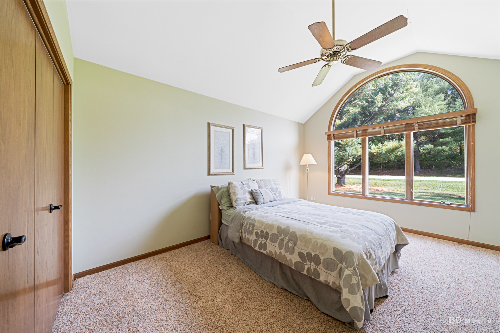 26002 Cambridge Drive Crete, IL 60417 - Photo 22 of 48 a bedroom with a large bed and a large window
