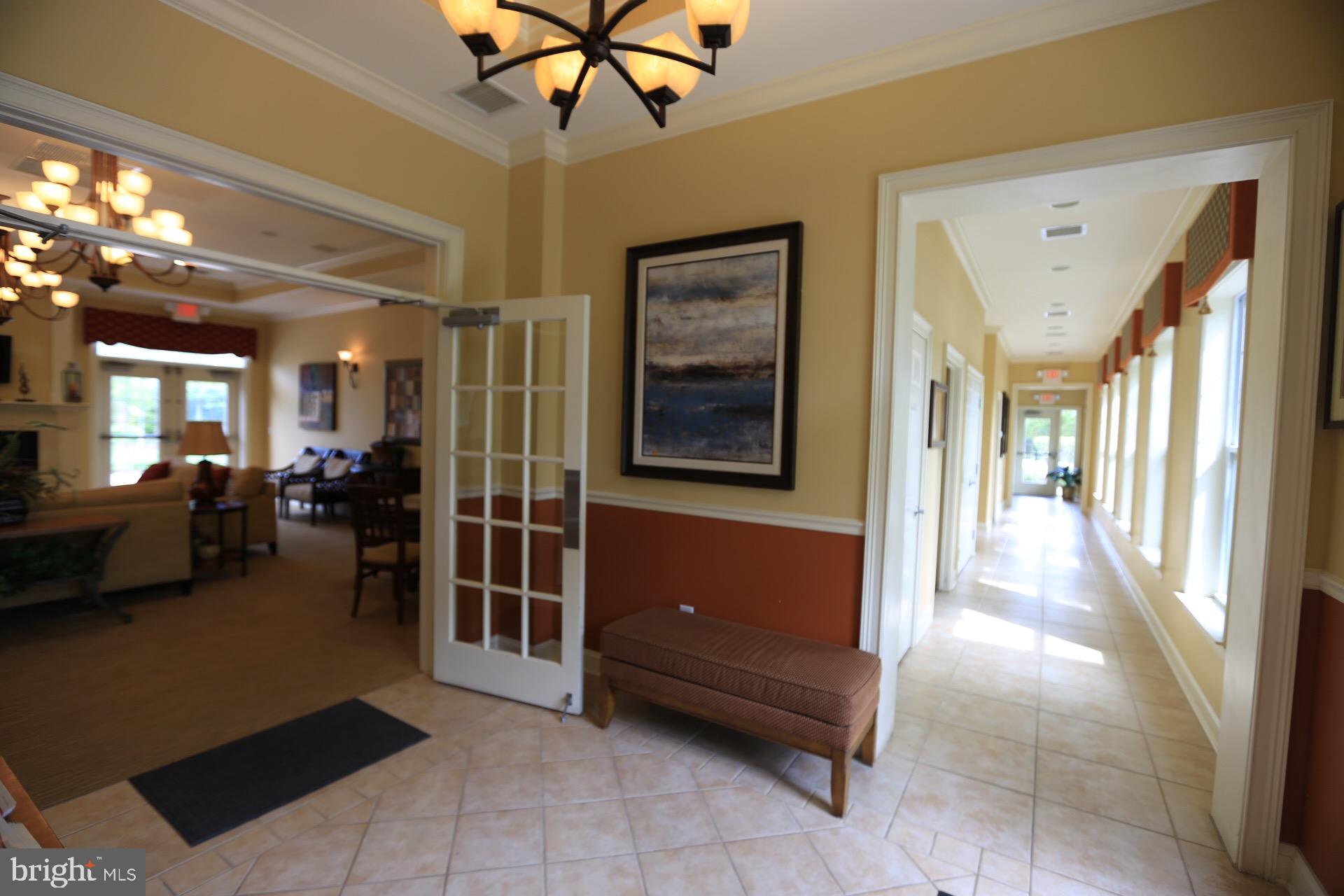 413 Timberlake Drive Ewing, NJ 08618 - Photo 15 of 26 a view of a hallway with workspace and a window