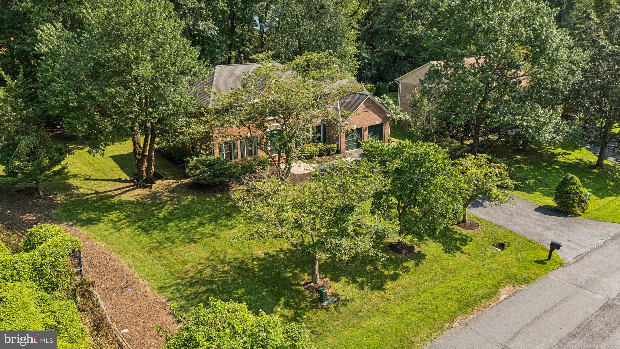 15313 Watergate Road Silver Spring, MD 20905 - Photo 42 of 53 an aerial view of residential house with outdoor space and trees all around