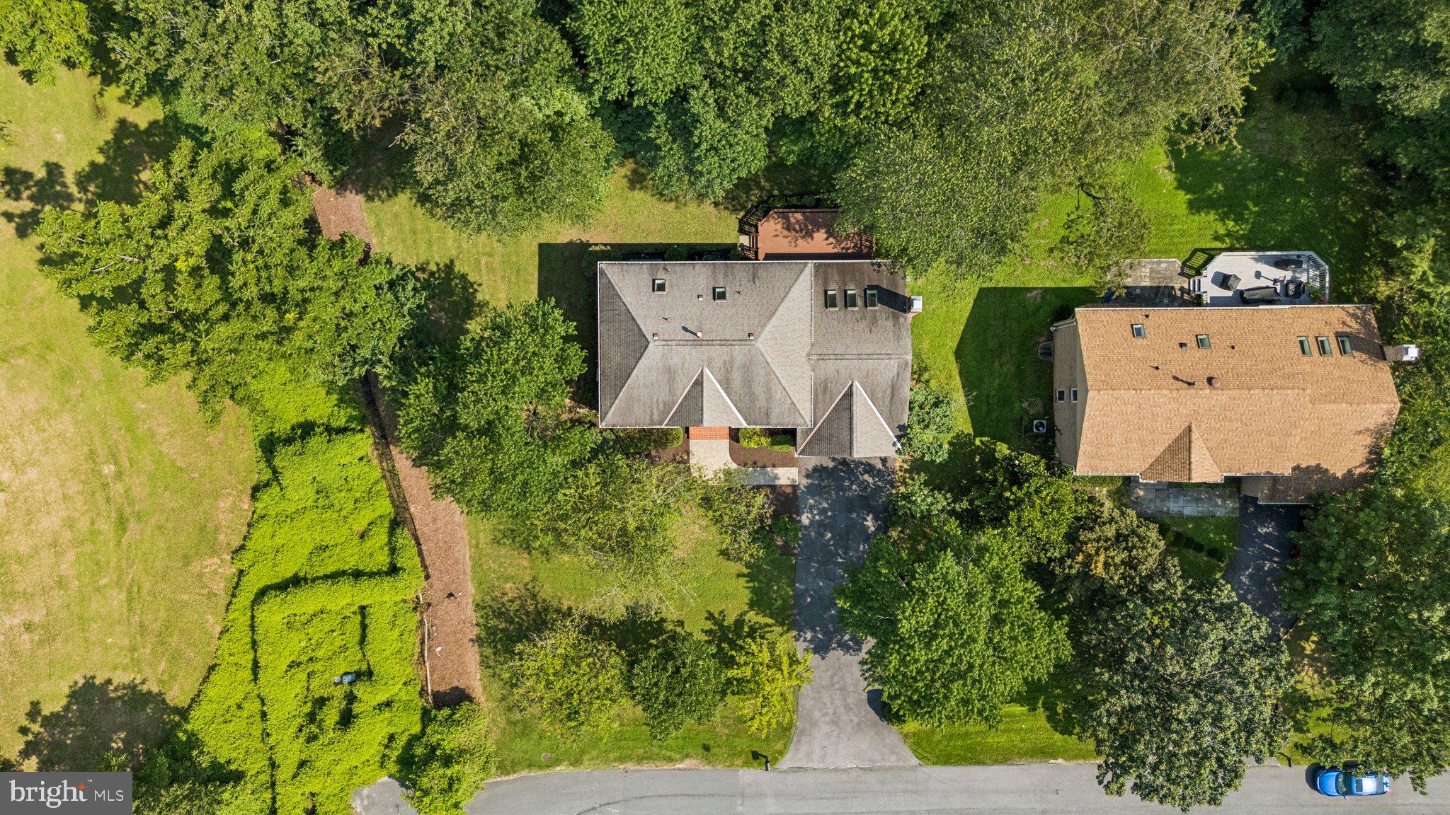 15313 Watergate Road Silver Spring, MD 20905 - Photo 45 of 53 an aerial view of a house with a yard swimming pool and outdoor seating