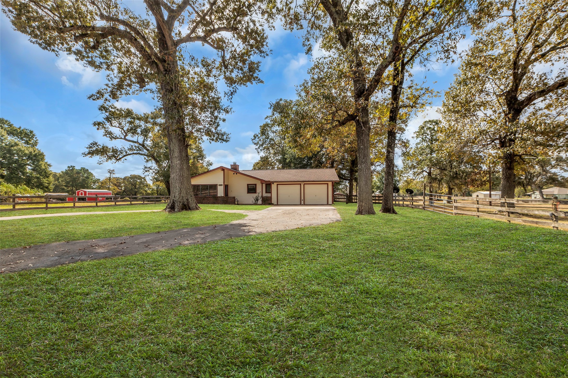 17831 West Fm 1097 Montgomery, TX 77356 - Photo 5 of 28 a view of yard with green space and trees