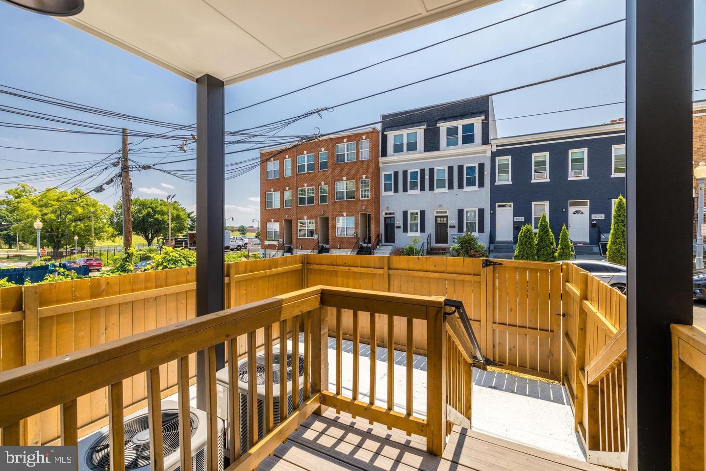 620 Columbia Road Northwest Washington, DC 20001 - Photo 54 of 61 Patio area rear