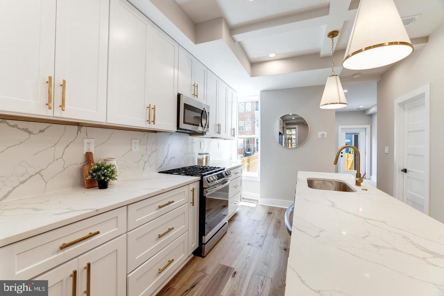 620 Columbia Road Northwest Washington, DC 20001 - Photo 10 of 61 Calacatta Countertops