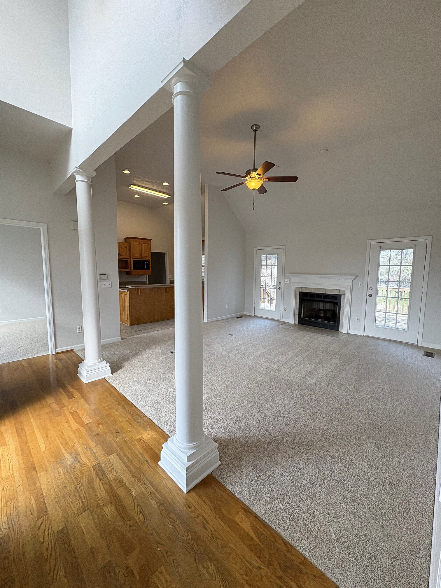 1508 Gray Fox Lane Spring Hill, TN 37174 - Photo 3 of 22 a view of empty room with a fireplace
