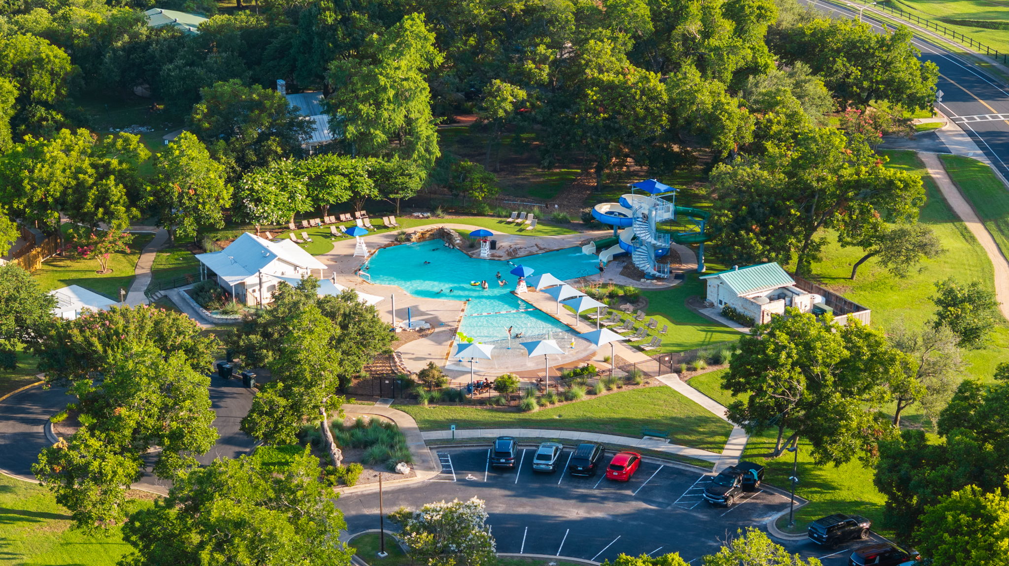 2802 Alexander Drive Leander, TX 78641 - Photo 25 of 29 Recreation pool in the front of the neighborhood, access granted even without HOA membership!