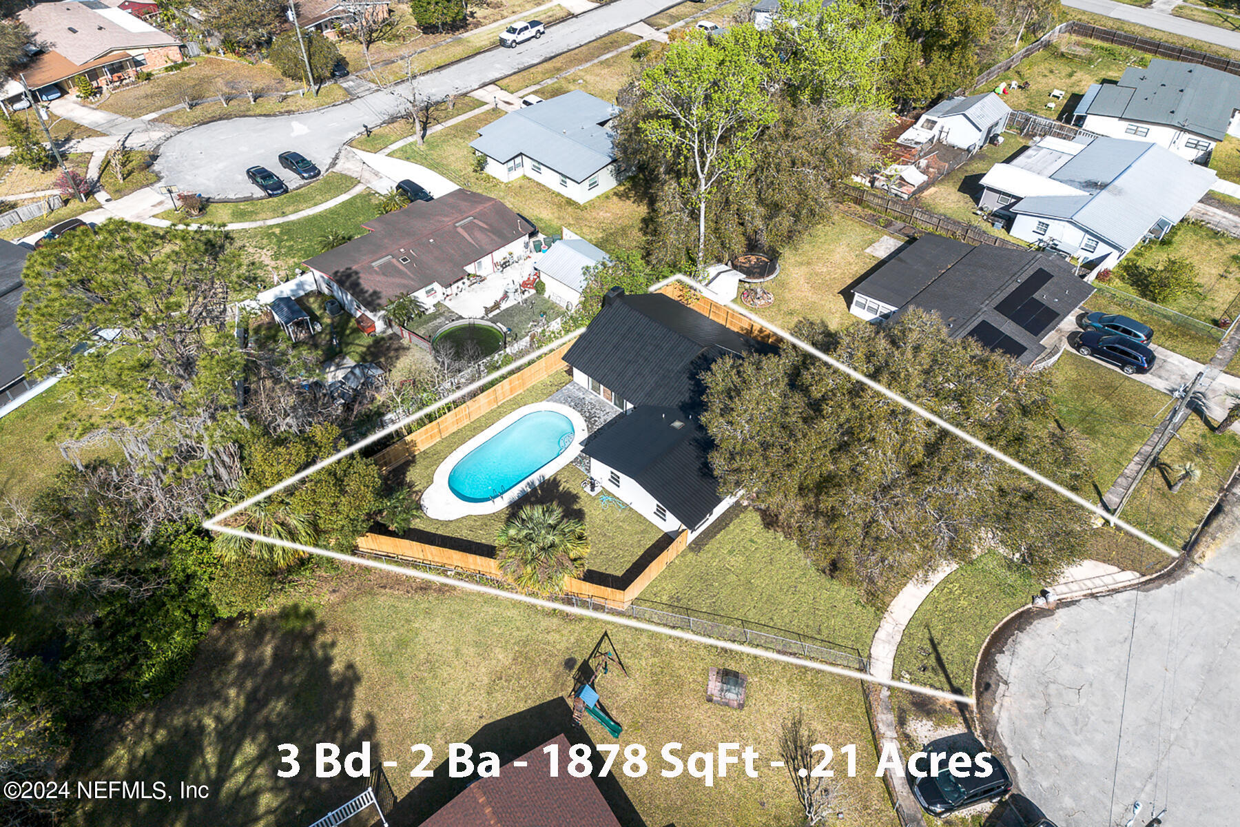 2136 Azore Court Jacksonville, FL 32216 - Photo 30 of 36 an aerial view of a house