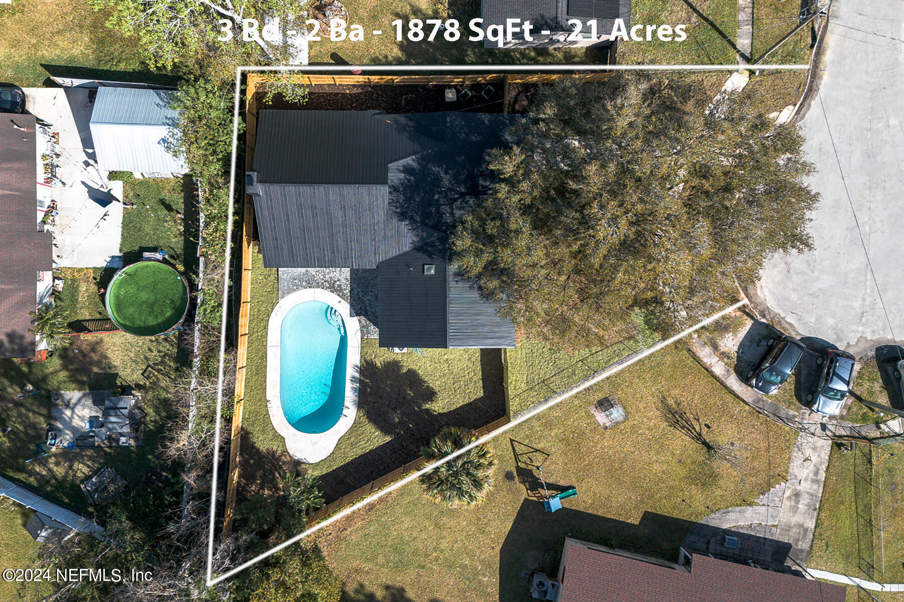 2136 Azore Court Jacksonville, FL 32216 - Photo 31 of 36 an aerial view of a house