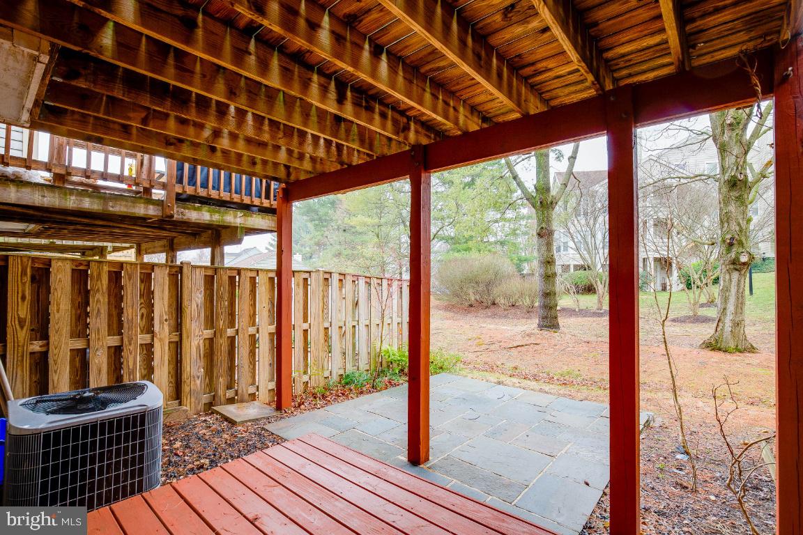 6523 Cypress Point Road Alexandria, VA 22312 - Photo 22 of 34 Lower Porch just off walk out basement