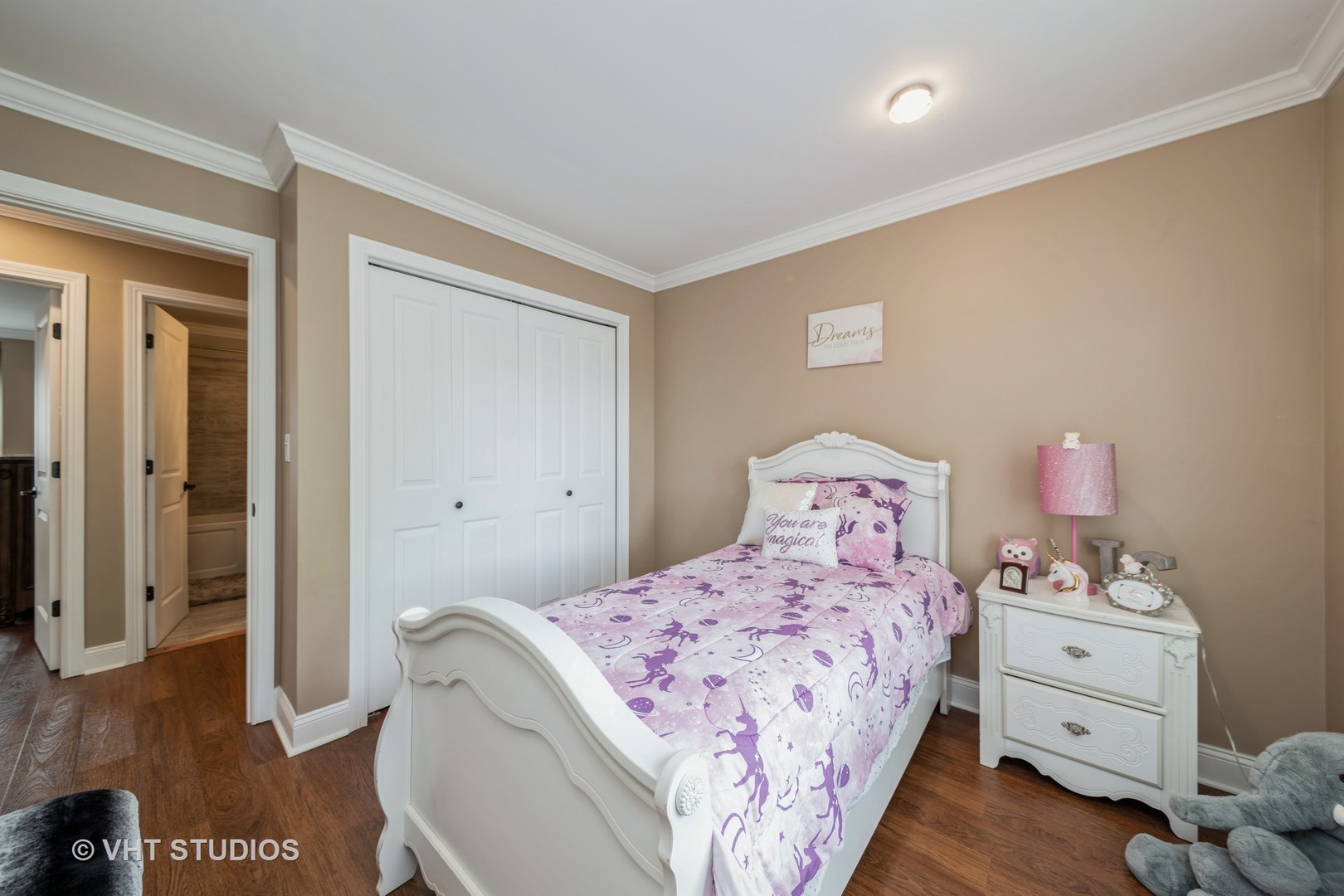 1026 Longford Road Bartlett, IL 60103 - Photo 13 of 24 a bedroom with a bed and a dresser