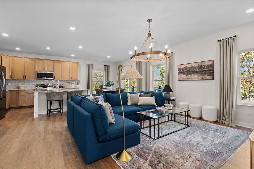 229 Lola Court McKees Rocks, PA 15136 - Photo 15 of 23 a living room with stainless steel appliances granite countertop furniture wooden floor and a window