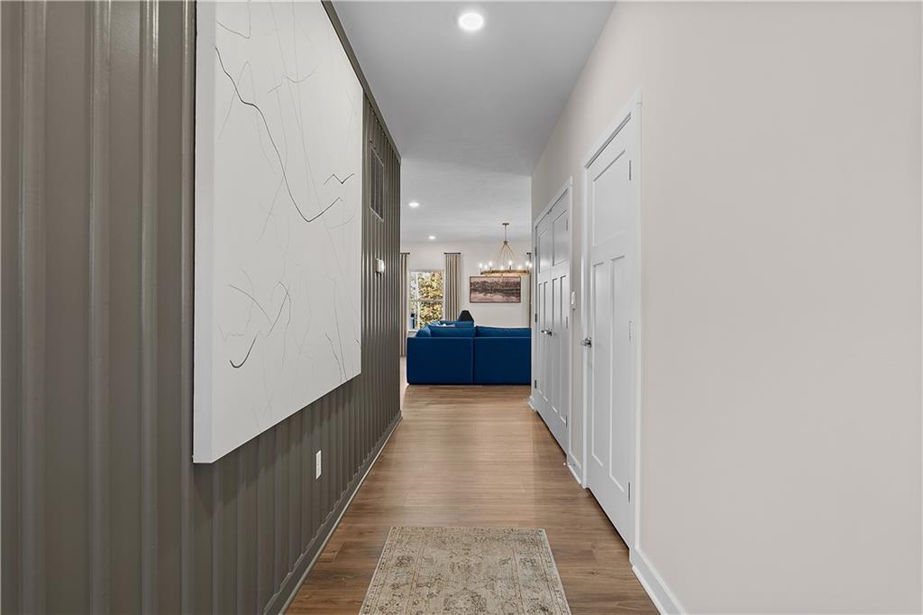 229 Lola Court McKees Rocks, PA 15136 - Photo 7 of 23 a view of gallery with wooden floor