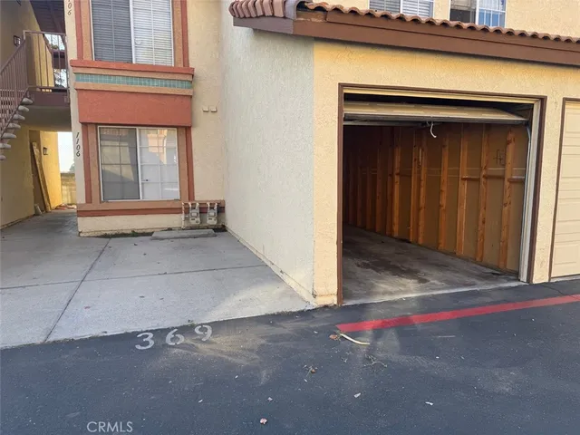 a utility room with a window