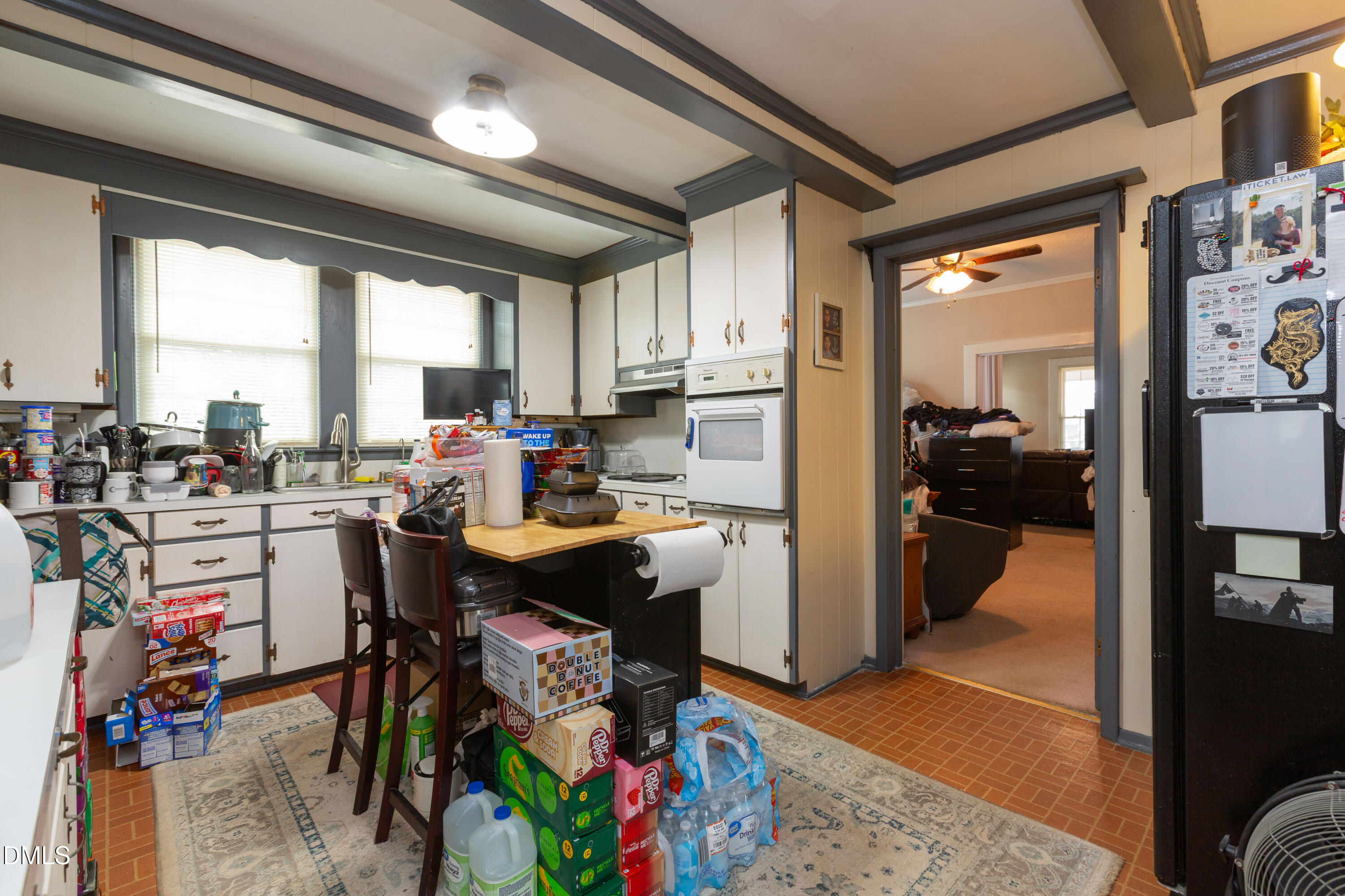 173 Jernigan Road Dunn, NC 28334 - Photo 18 of 42 a view of a kitchen and dining room