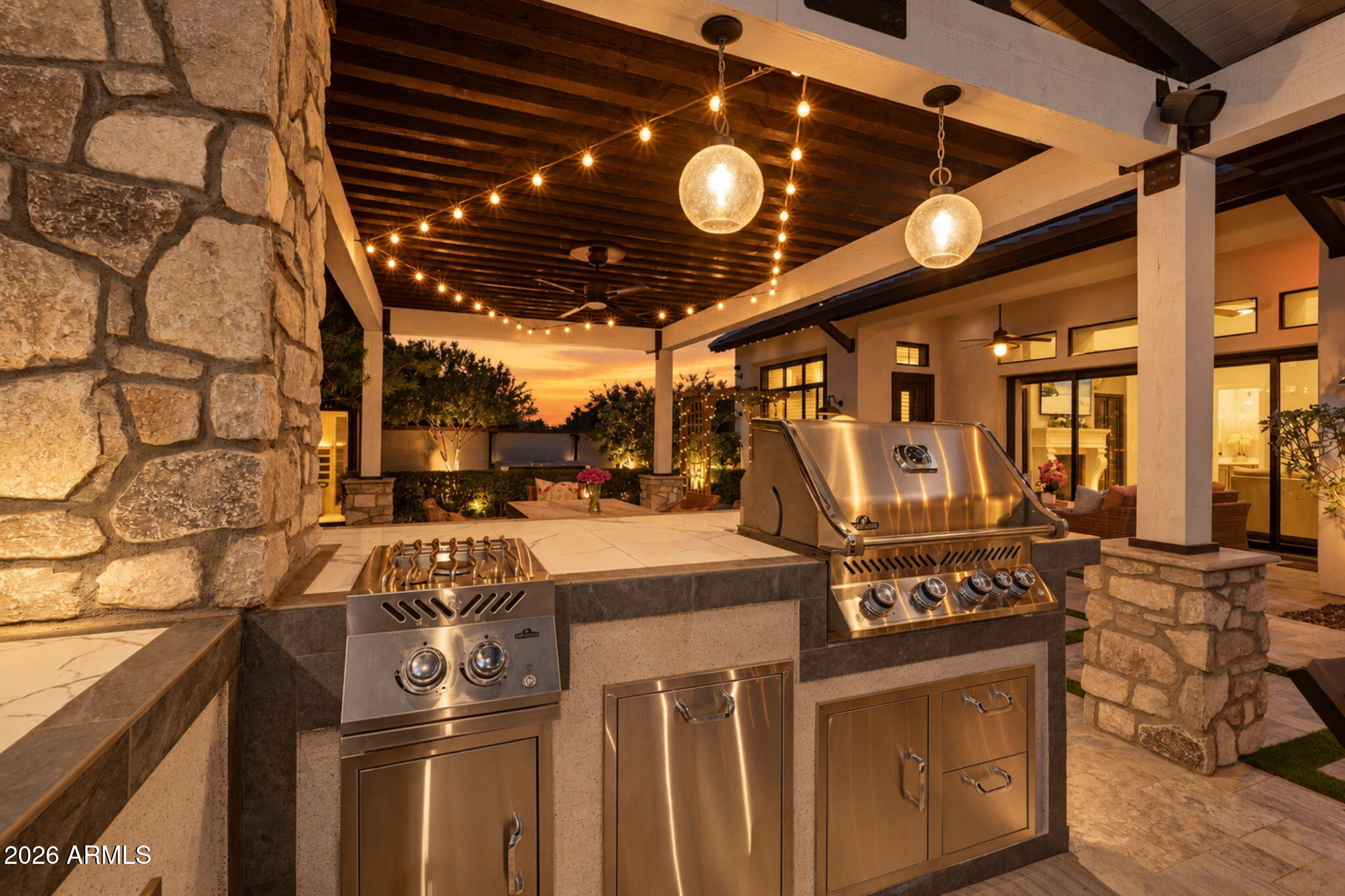 2674 East Hummingbird Way Gilbert, AZ 85297 - Photo 39 of 106 BkyrdKitchen1_Twilt