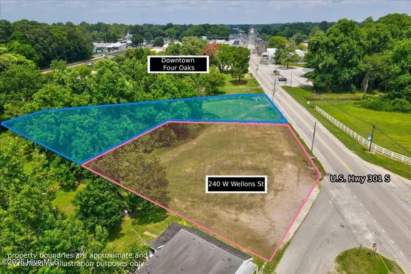 $195,000 | 240 West Wellons Street, Four Oaks, NC 27524