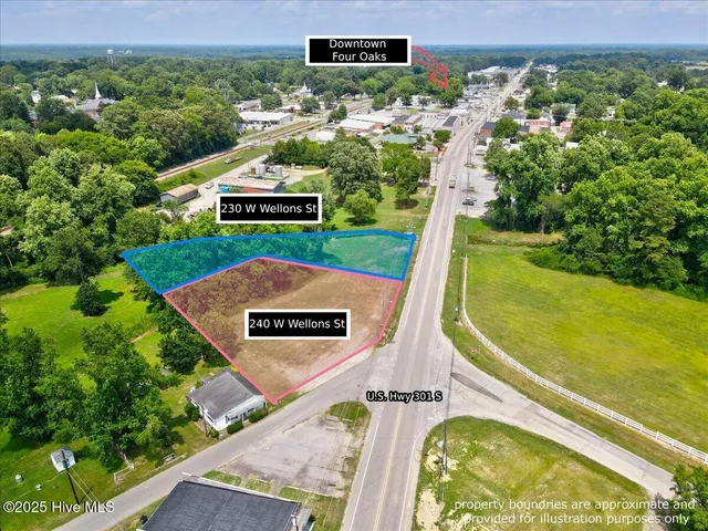 $205,000 | 240 West Wellons Street, Four Oaks, NC 27524