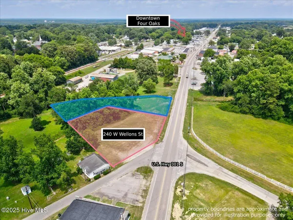 $195,000 | 240 West Wellons Street, Four Oaks, NC 27524