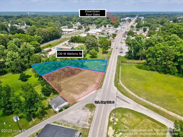 $195,000 | 240 West Wellons Street, Four Oaks, NC 27524