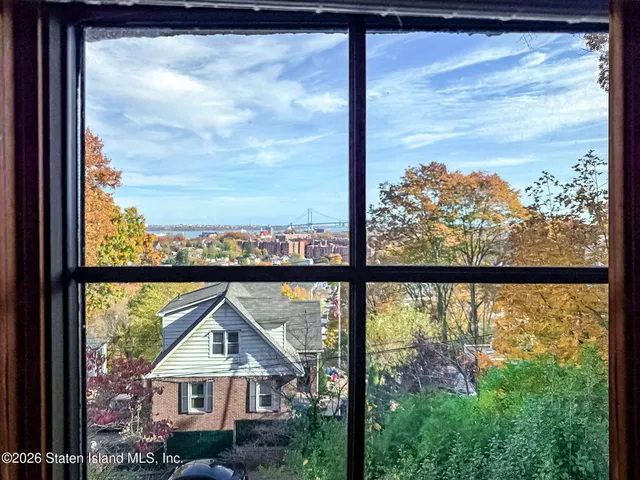 a view of sky from window