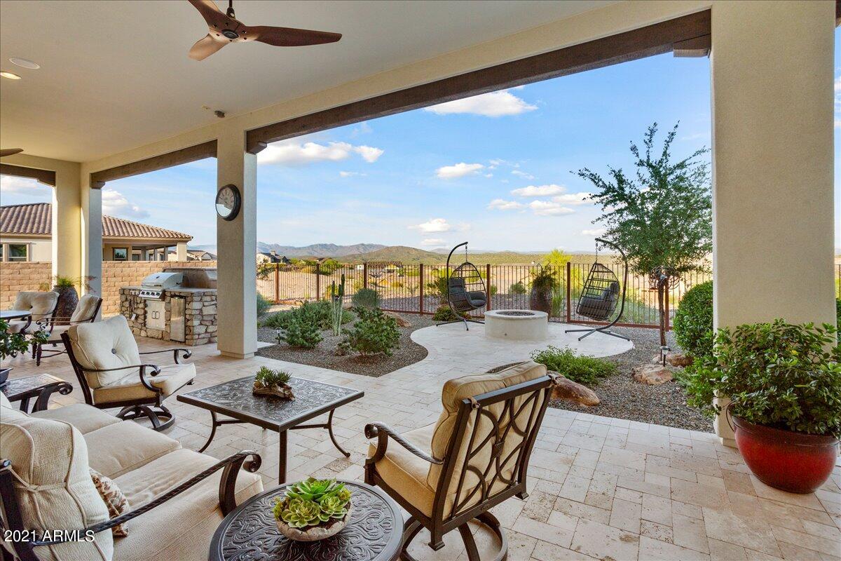3899 Gold Ridge Road Wickenburg, AZ 85390 - Photo 28 of 40 Oversized Covered Patio