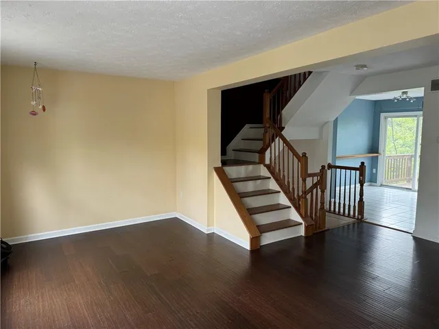 a view of a kitchen with a stove