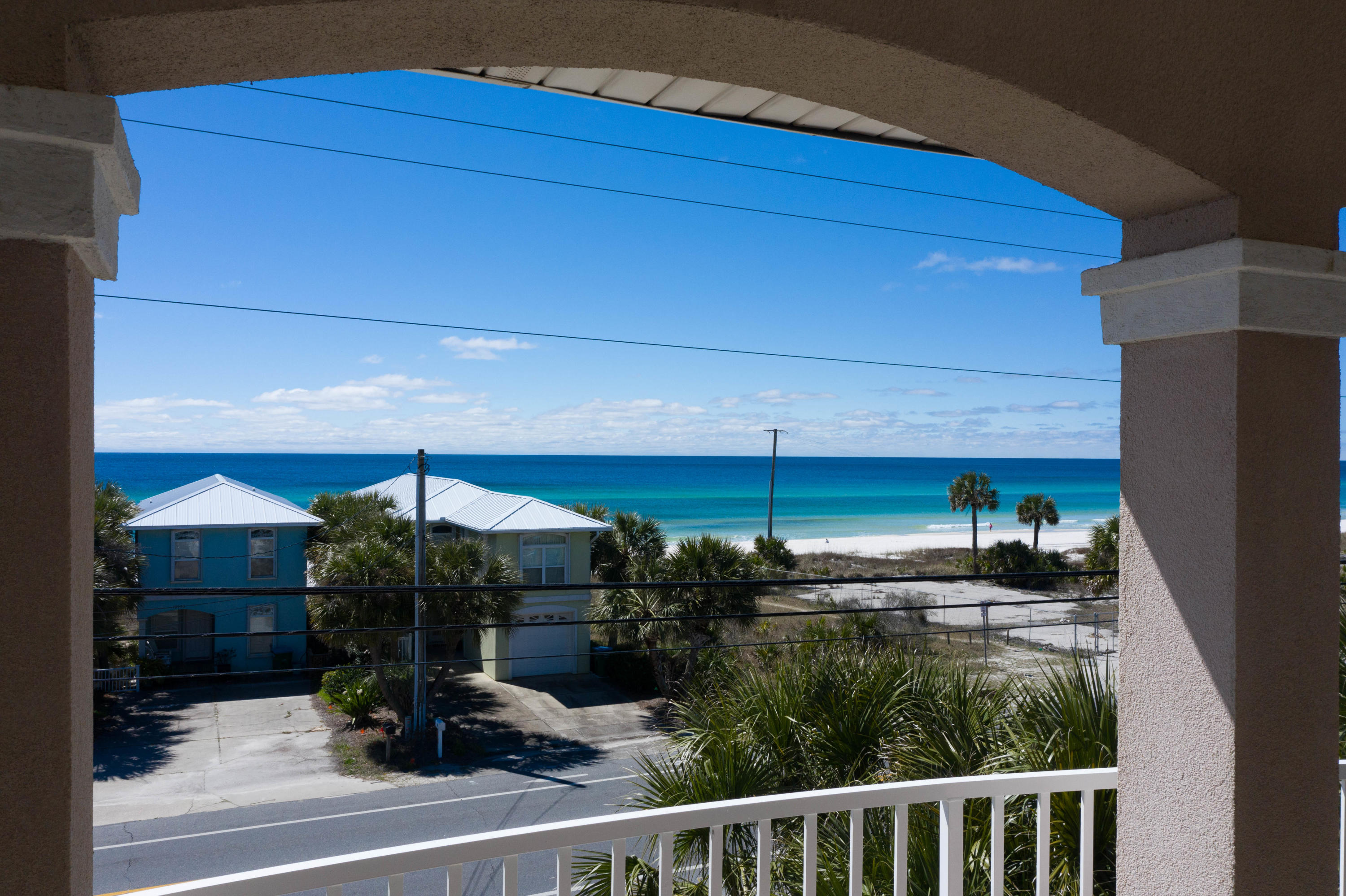 19904 Front Beach Road Panama City Beach, FL 32413 - Photo 5 of 39 view from master bedroom balcony