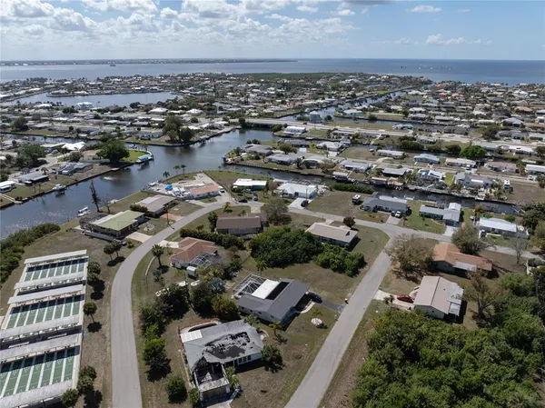 an aerial view of a city with lots of residential buildings