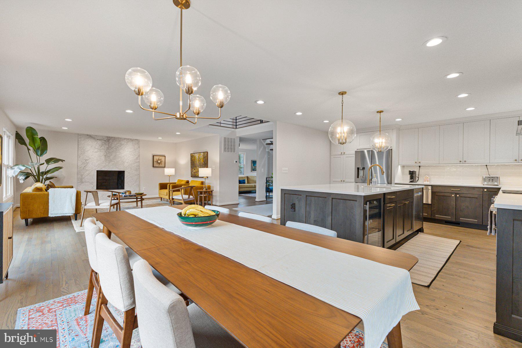 1875 Massachusetts Avenue McLean, VA 22101 - Photo 16 of 52 a view of a dining room and livingroom with furniture