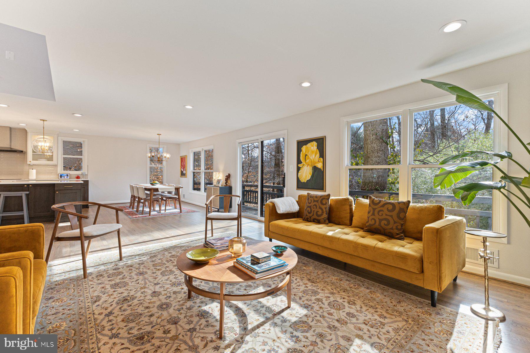 1875 Massachusetts Avenue McLean, VA 22101 - Photo 20 of 52 a living room with furniture and a large window