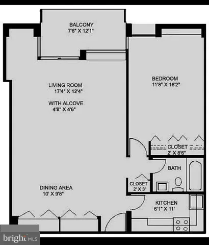 $2,700 | 1245 4th Street Southwest, Unit 803, Washington, DC 20024