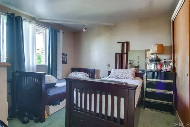 a view of city from a balcony