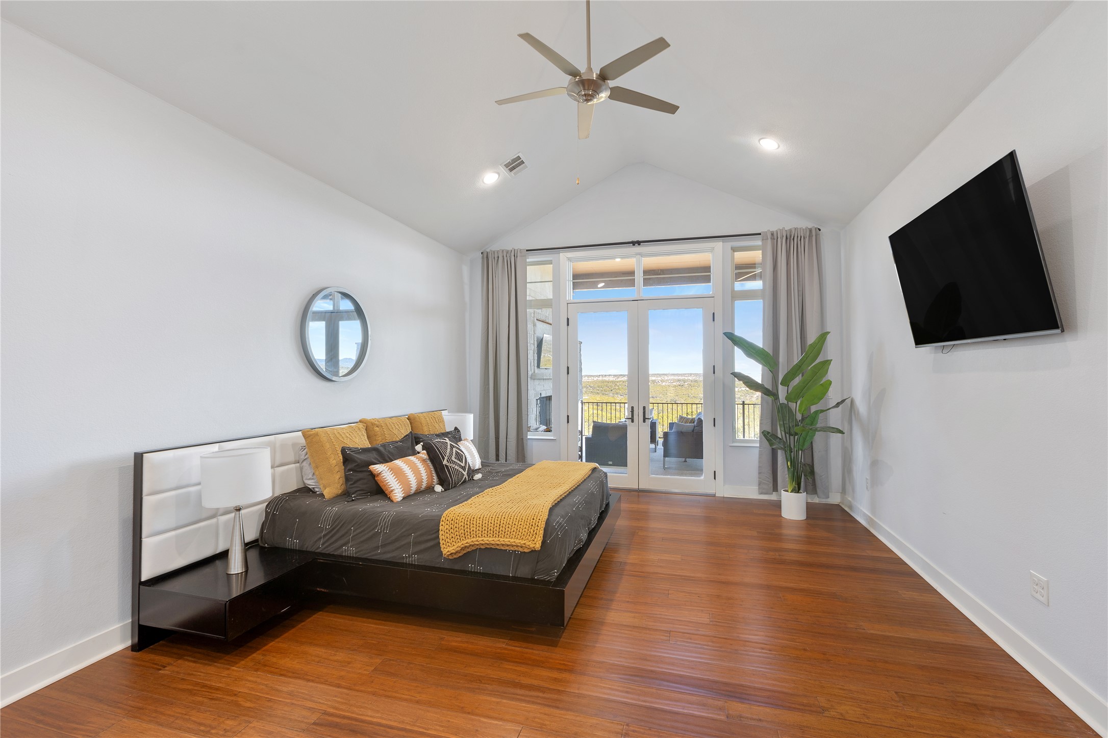 1821 Overland Stage Road Dripping Springs, TX 78620 - Photo 19 of 39 a living room with furniture and a flat screen tv
