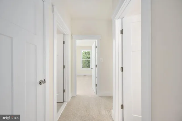 a bathroom with a shower sink and mirror