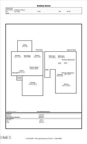 $349,999 | 70 Meadow Hills Drive, Four Oaks, NC 27524