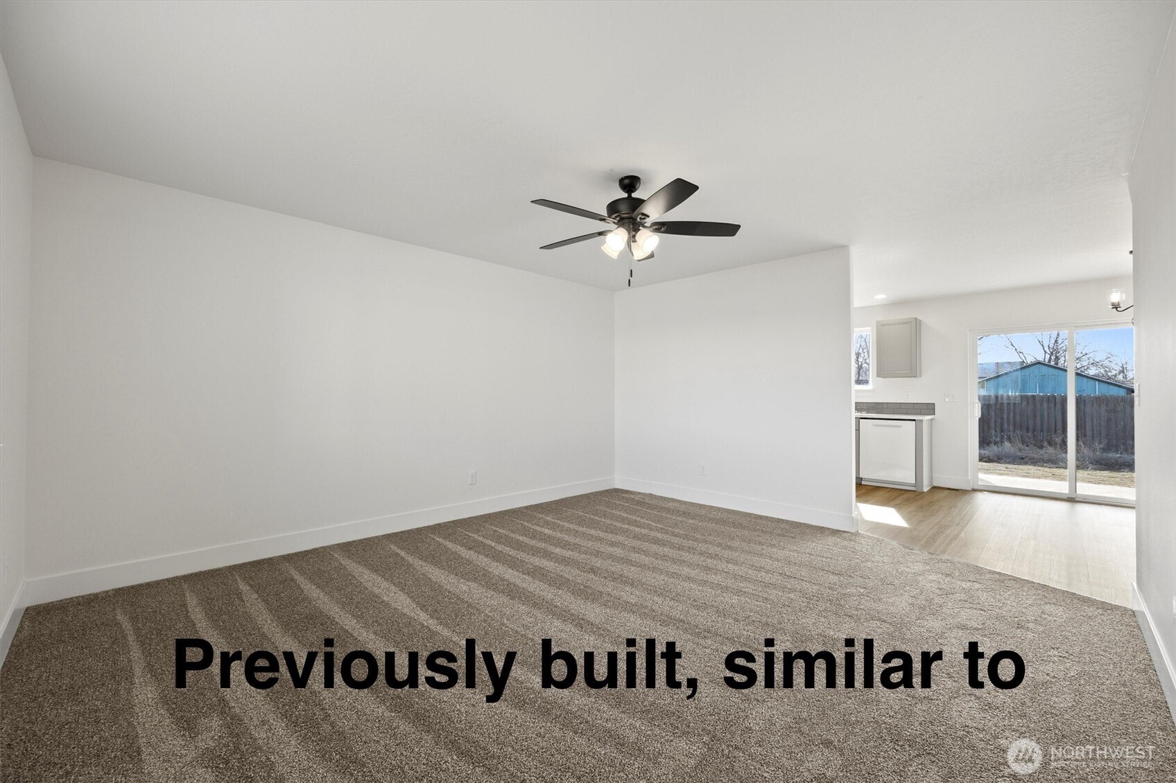 108 North Ford Street Connell, WA 99326 - Photo 3 of 13 a view of an empty room