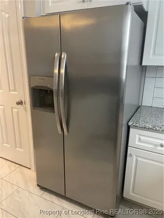 a close view of cabinet