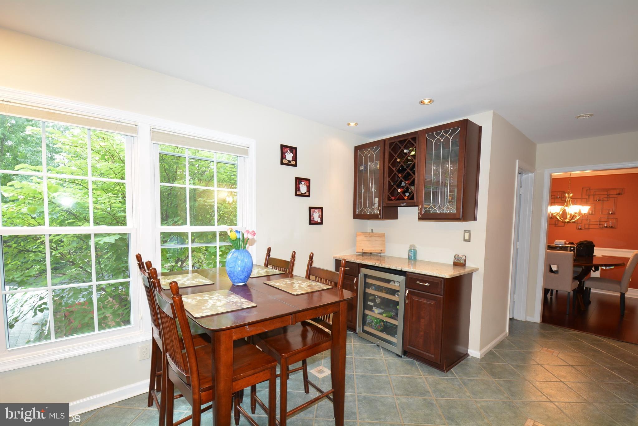 5967 Queenston Street Springfield, VA 22152 - Photo 9 of 27 Gourmet eat in kitchen with bar area