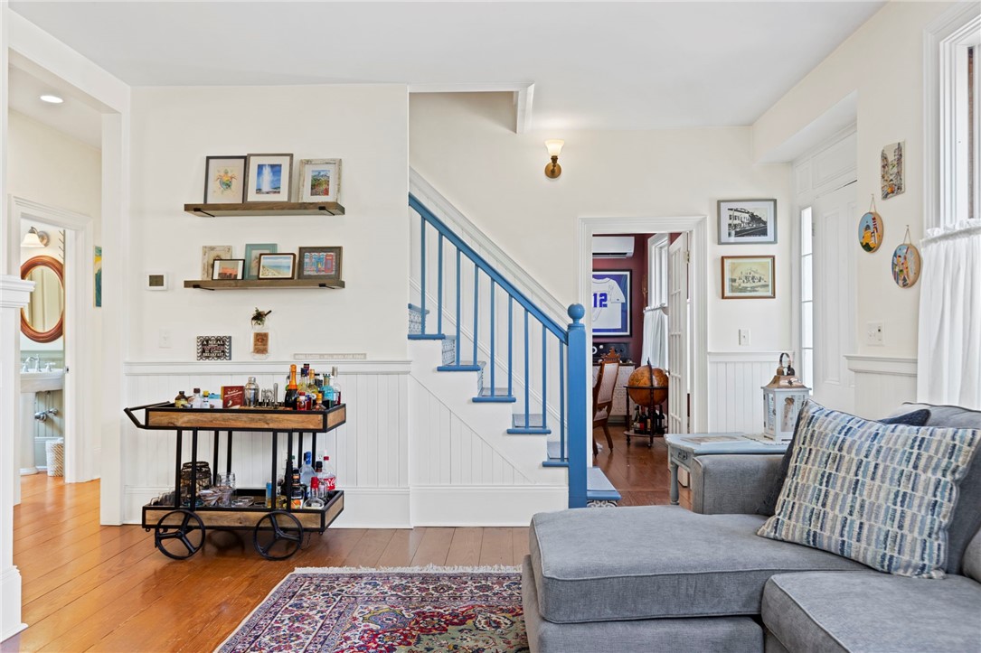 422 N Road Scituate, RI 02831 - Photo 16 of 50 Living room with view of stairs and front formal sitting room