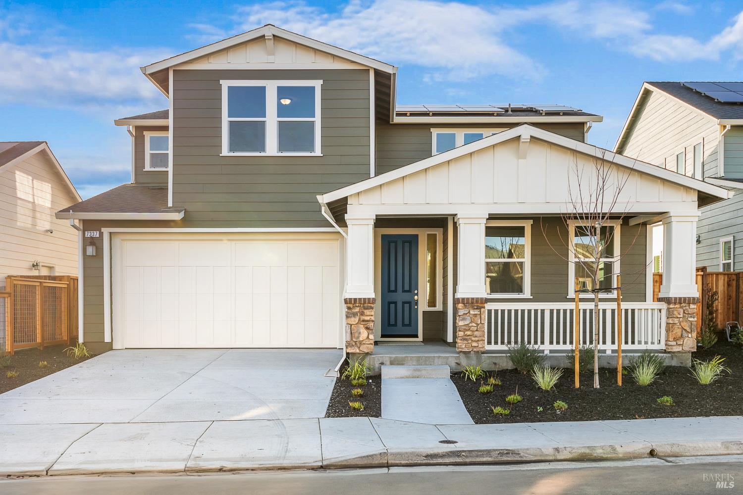 7337 Willowglen Drive Rohnert Park, CA 94928 - Photo 1 of 31 a front view of a house with a yard